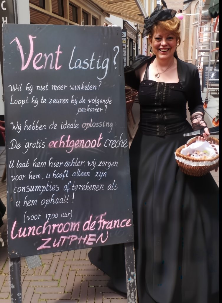 Carolina's favoriete fote met Mary-Rose Kolkman en Vent Lastig? van Lunchroom de rFrance Zutphen.
